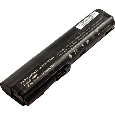 HP EliteBook 2560p Laptop Battery - 11.1V 4400mAh Li-Ion HP EliteBook 2560p Laptop Battery - 11.1V 4400mAh Li-Ion