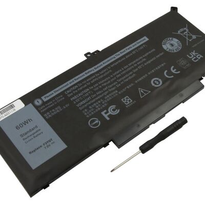 Dell Latitude E7480 Laptop-Batterie - 60.0Wh - Ersatz Li-Po 7,6V 7895mAh Dell Latitude E7480 Laptop-Batterie - 60.0Wh - Ersatz Li-Po 7,6V 7895mAh