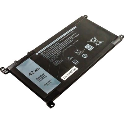 FREI AKKU 54061 - Laptop Battery for Dell, Li-Po, 3684 mAh FREI AKKU 54061 - Laptop Battery for Dell, Li-Po, 3684 mAh
