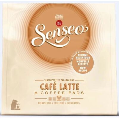 Douwe Egberts LT Café Latte - Capsules de café - Publicité Douwe Egberts LT Café Latte - Capsules de café - Publicité