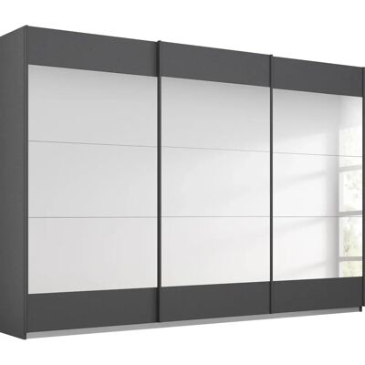 RAUCH Malibu Schrank - 3-türig, 271 cm breit, grau RAUCH Malibu Schrank - 3-türig, 271 cm breit, grau