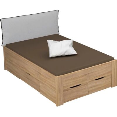 RAUCH Aditio Stauraumbett - 120x200cm - Braun RAUCH Aditio Stauraumbett - 120x200cm - Braun