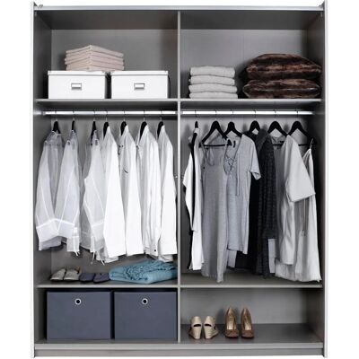 RAUCH ASTANA Kleiderschrank - 2 Türen, 175x210x58 cm, Weiß RAUCH ASTANA Kleiderschrank - 2 Türen, 175x210x58 cm, Weiß