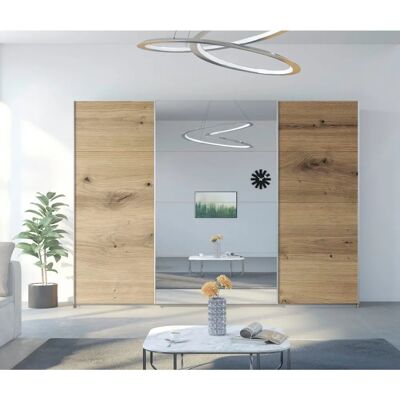 Rauch Toma Kleiderschrank - Seidengrau, Eiche Artisan - Kleiderschrank Rauch Toma Kleiderschrank - Seidengrau, Eiche Artisan - Kleiderschrank