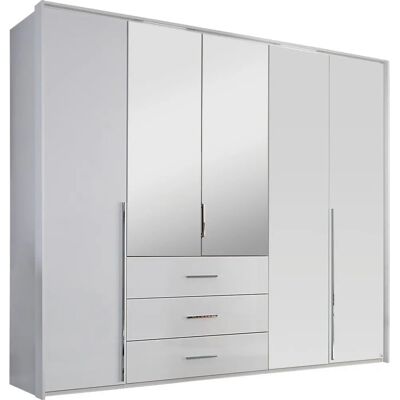 RAUCH Montclar Kleiderschrank - Mit Beleuchtung, 5 Türen, 254x225x65 cm RAUCH Montclar Kleiderschrank - Mit Beleuchtung, 5 Türen, 254x225x65 cm