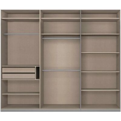 RAUCH Kepan Weiß Kleiderschrank - 3 Türen, Große Größe, Umfangreiche Inneneinrichtung RAUCH Kepan Weiß Kleiderschrank - 3 Türen, Große Größe, Umfangreiche Inneneinrichtung