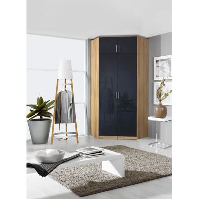 Rauch Celle Wandvitrine - Grau, 117x39x117 cm Rauch Celle Wandvitrine - Grau, 117x39x117 cm