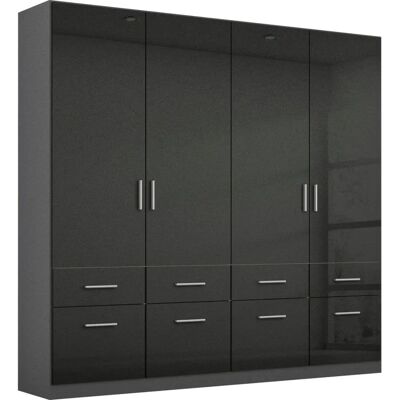 Rauch Blue Celle Kleiderschrank - 4 Türen, 8 Fächer Rauch Blue Celle Kleiderschrank - 4 Türen, 8 Fächer
