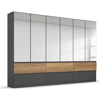 RAUCH Winnipeg Kleiderschrank - 6 Türen, LED, 210cm Hoch RAUCH Winnipeg Kleiderschrank - 6 Türen, LED, 210cm Hoch