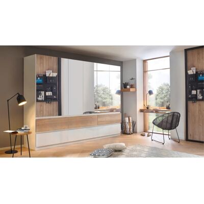 rauch ORANGE Winnipeg Kleiderschrank - 3 verstellbare Einlegeböden, 6 Türen - Schrank rauch ORANGE Winnipeg Kleiderschrank - 3 verstellbare Einlegeböden, 6 Türen - Schrank