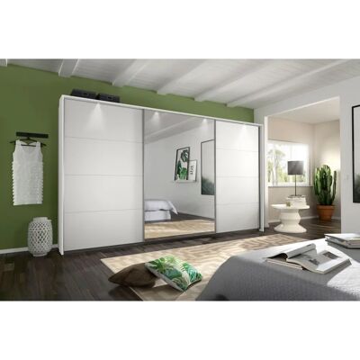 RAUCH Cortona Kleiderschrank - Mit Beleuchtung & Verstellbaren Regalen RAUCH Cortona Kleiderschrank - Mit Beleuchtung & Verstellbaren Regalen