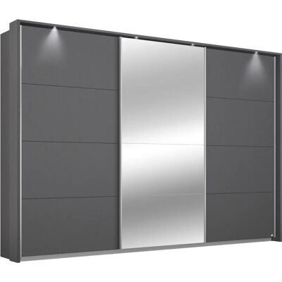 RAUCH Cortona Kleiderschrank - Schiebetüren, 13 Regale, 278x64x233 cm RAUCH Cortona Kleiderschrank - Schiebetüren, 13 Regale, 278x64x233 cm