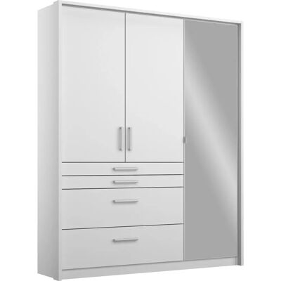 Rauch Homburg Kleiderschrank - Verstellbare Einlegeböden, Spiegel, Made in Germany Rauch Homburg Kleiderschrank - Verstellbare Einlegeböden, Spiegel, Made in Germany