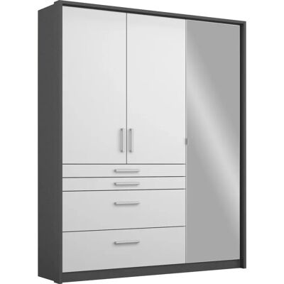 RAUCH Homburg Kleiderschrank - 3-türig, 4 Schubladen, Made in Germany RAUCH Homburg Kleiderschrank - 3-türig, 4 Schubladen, Made in Germany