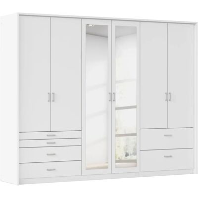 RAUCH Wildberg Weiß Drehtürenschrank - Serie Wildberg RAUCH Wildberg Weiß Drehtürenschrank - Serie Wildberg