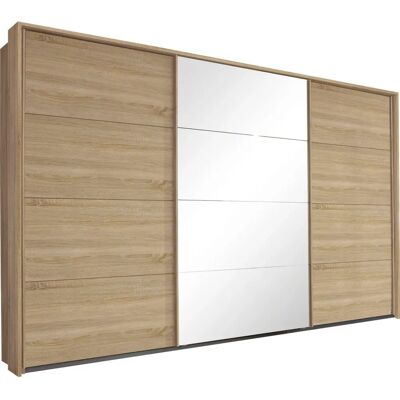 RAUCH Tubona Kleiderschrank - 3 Schiebetüren, Verstellbare Inneneinrichtung, Made in Germany RAUCH Tubona Kleiderschrank - 3 Schiebetüren, Verstellbare Inneneinrichtung, Made in Germany