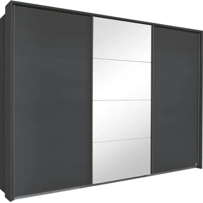 Rauch Tubona Kleiderschrank - 3 Schiebetüren, Holz, 278x233x64cm Rauch Tubona Kleiderschrank - 3 Schiebetüren, Holz, 278x233x64cm