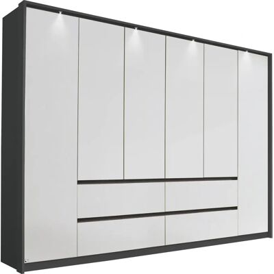 Rauch Mainz mit Passepartout Kleiderschrank - 6 Türen - Modernes Design Rauch Mainz mit Passepartout Kleiderschrank - 6 Türen - Modernes Design