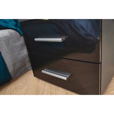 Nachtkommode RAUCH 'Base' - 2er-Set, grau, 40x36x40 cm Nachtkommode RAUCH 'Base' - 2er-Set, grau, 40x36x40 cm