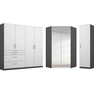 RAUCH Homburg Kleiderschrank-Set - Flexibel, Nachhaltige Aufbewahrung RAUCH Homburg Kleiderschrank-Set - Flexibel, Nachhaltige Aufbewahrung