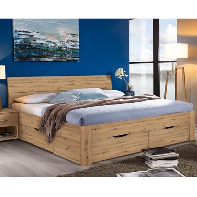 Bett RAUCH Flexx - Eiche Artisan, 180x200cm, ohne Matratze Bett RAUCH Flexx - Eiche Artisan, 180x200cm, ohne Matratze