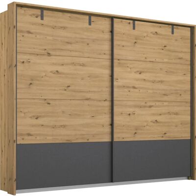 RAUCH Birmingham Kleiderschrank - 2 Schiebetüren - 233x214x62cm RAUCH Birmingham Kleiderschrank - 2 Schiebetüren - 233x214x62cm