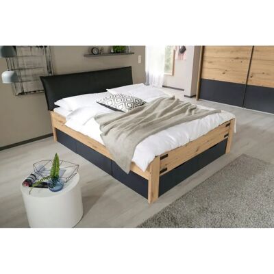 RAUCH Birmingham Stauraumbett - 180x200cm Grau RAUCH Birmingham Stauraumbett - 180x200cm Grau