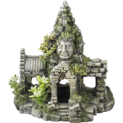 Aqua Della Angkor Wat Aquarium Dekoration - Grün, Grau Aqua Della Angkor Wat Aquarium Dekoration - Grün, Grau