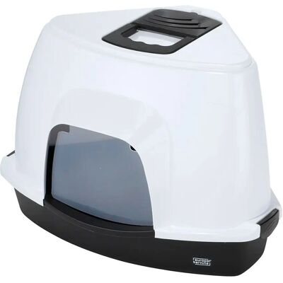 EBI Eck Katzentoilette Prism 60M - Katzenklo, Schwarz EBI Eck Katzentoilette Prism 60M - Katzenklo, Schwarz