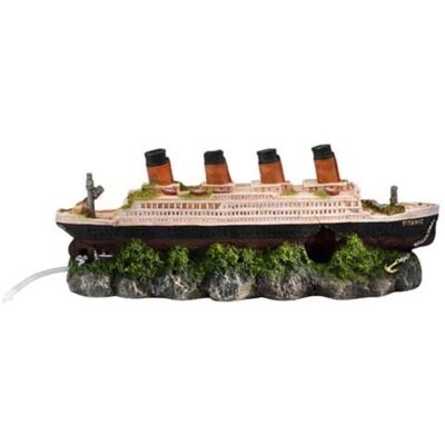 Europet Titanic Aquarium-Deko - 39x11x14cm Europet Titanic Aquarium-Deko - 39x11x14cm