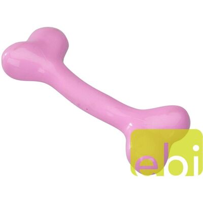 Ebi Gummi Knochen Pink - Mittlerer Hundespielzeug Ebi Gummi Knochen Pink - Mittlerer Hundespielzeug