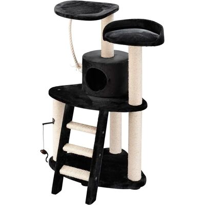 EBI - Classic Tree Catar - 131 cm - Schwarz - Cat Tree EBI - Classic Tree Catar - 131 cm - Schwarz - Cat Tree