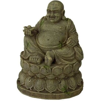 Europet - Buddha sitzend - Größe M - Polyresin - Aquarium Dekoration Europet - Buddha sitzend - Größe M - Polyresin - Aquarium Dekoration