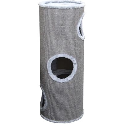 EBI Kattenboom - Sterk Sisal - Slaapplaatsen met Pluche - 37x37x100cm EBI Kattenboom - Sterk Sisal - Slaapplaatsen met Pluche - 37x37x100cm