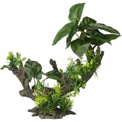Aqua Della - Flora Scape 2 L - Polyester resin - Décoration d'aquarium - Publicité Aqua Della - Flora Scape 2 L - Polyester resin - Décoration d'aquarium - Publicité