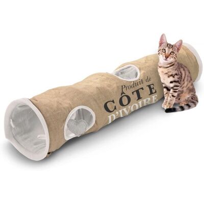 D&D Katten Tunnel - 120cm, 5 Ingangen, Multicolor D&D Katten Tunnel - 120cm, 5 Ingangen, Multicolor