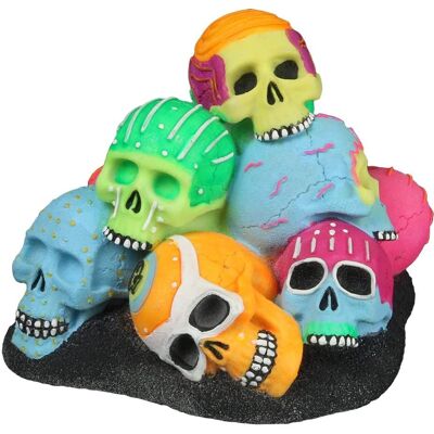 EBI Aqua Della Pile de Crânes Dia de los Muertos - Décoration d'aquarium - Publicité EBI Aqua Della Pile de Crânes Dia de los Muertos - Décoration d'aquarium - Publicité