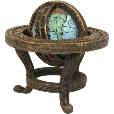 EBI Aqua Della - Steampunk Globe - Décoration d'aquarium - Publicité EBI Aqua Della - Steampunk Globe - Décoration d'aquarium - Publicité