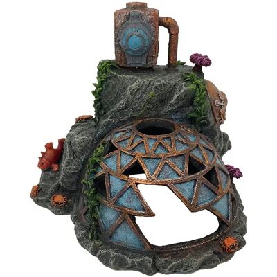 EBI Aqua Della Base Steampunk S - Décoration d'Aquarium - Publicité EBI Aqua Della Base Steampunk S - Décoration d'Aquarium - Publicité