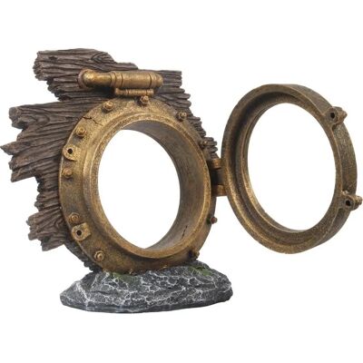 EBI Aqua Della Hublot Steampunk L - Décoration d'aquarium - Publicité EBI Aqua Della Hublot Steampunk L - Décoration d'aquarium - Publicité