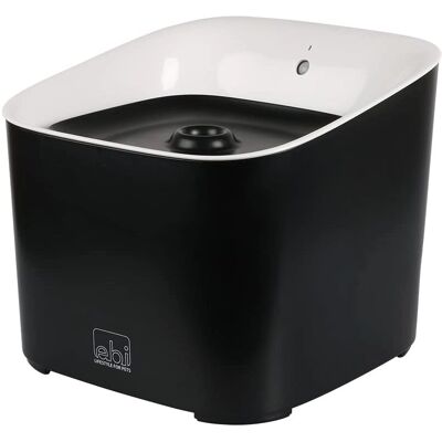EBI Haustier Trinkbrunnen Manoa - 3L, Bewegungsmelder, Schwarz/Weiß EBI Haustier Trinkbrunnen Manoa - 3L, Bewegungsmelder, Schwarz/Weiß