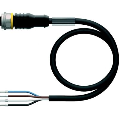 Turck 6625505 Sensor/Aktor-Kabel - 10 m, 4-polig, PUR, Schwarz Turck 6625505 Sensor/Aktor-Kabel - 10 m, 4-polig, PUR, Schwarz