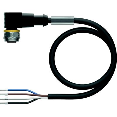 Turck 6625517 Sensor-/Aktor-Ansclussleitung - 10m, 4-polig, Schwarz Turck 6625517 Sensor-/Aktor-Ansclussleitung - 10m, 4-polig, Schwarz