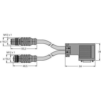 Turck - RSSWD9RKSW4 - PROFIBUS-Kabel Turck - RSSWD9RKSW4 - PROFIBUS-Kabel