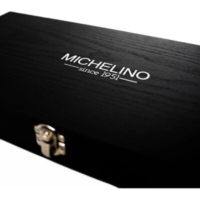 Michelino - Küchenmesser Set 3-tlg - 20 cm Kochmesser - 20 cm Brotmesser - 12,5 cm Universalmesser - Knife set Michelino - Küchenmesser Set 3-tlg - 20 cm Kochmesser - 20 cm Brotmesser - 12,5 cm Universalmesser - Knife set