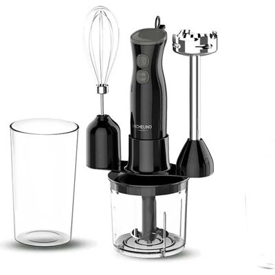 Michelino Stabmixer 6tlg. Set - SCHWARZ Michelino Stabmixer 6tlg. Set - SCHWARZ
