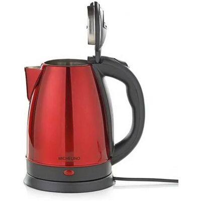 Michelino Wasserkocher 1,8L 1800W Rot/Schwarz - Wasserkocher Michelino Wasserkocher 1,8L 1800W Rot/Schwarz - Wasserkocher