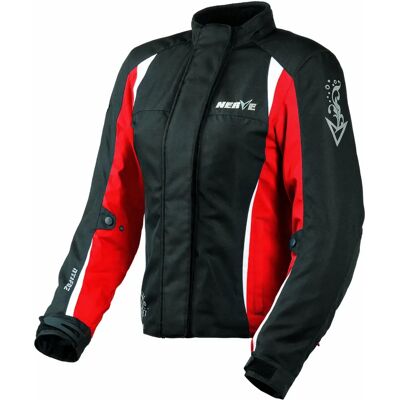 NERVE Einzigartige Motorradjacke - Rot, Verstellbar - Jacke NERVE Einzigartige Motorradjacke - Rot, Verstellbar - Jacke