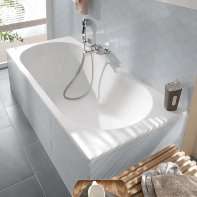 Villeroy & Boch O.novo Rechteckbadewanne - Robust Acryl, Für Kleine Räume Villeroy & Boch O.novo Rechteckbadewanne - Robust Acryl, Für Kleine Räume
