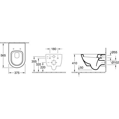Villeroy & Boch Subway 2.0 Toilet Hvid Villeroy & Boch Subway 2.0 Toilet Hvid